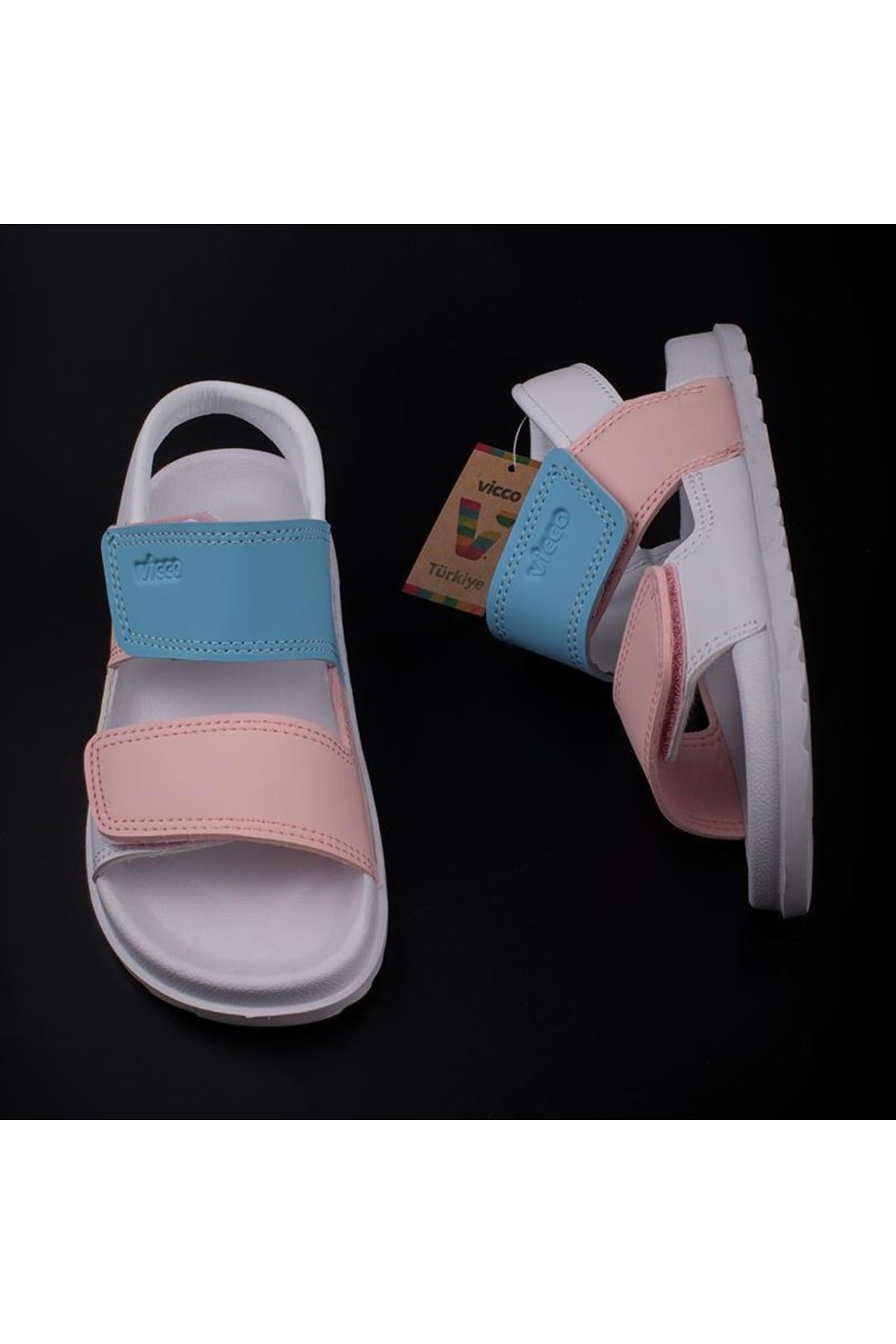 Pembe Krixi Hafif Unisex Çocuk Sandalet