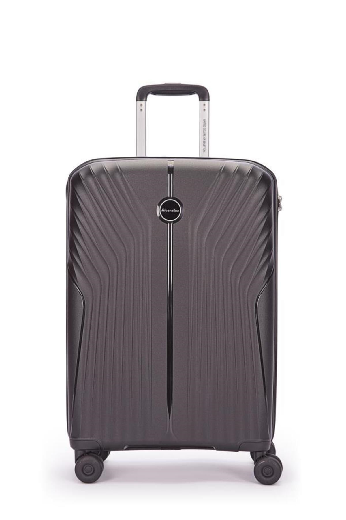 Trolley Valiz Siyah Orta Boy 14BNT8010-02-SY