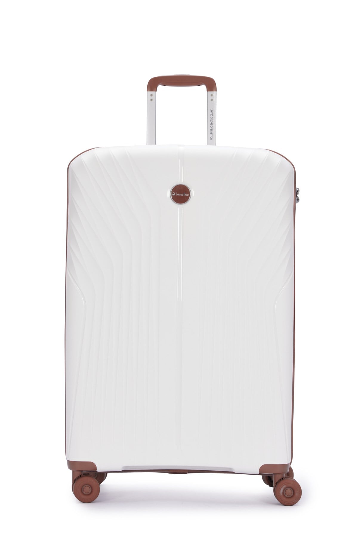 Unisex Beyaz Trolley 70 Cm Valiz 14bnt8010-01-by