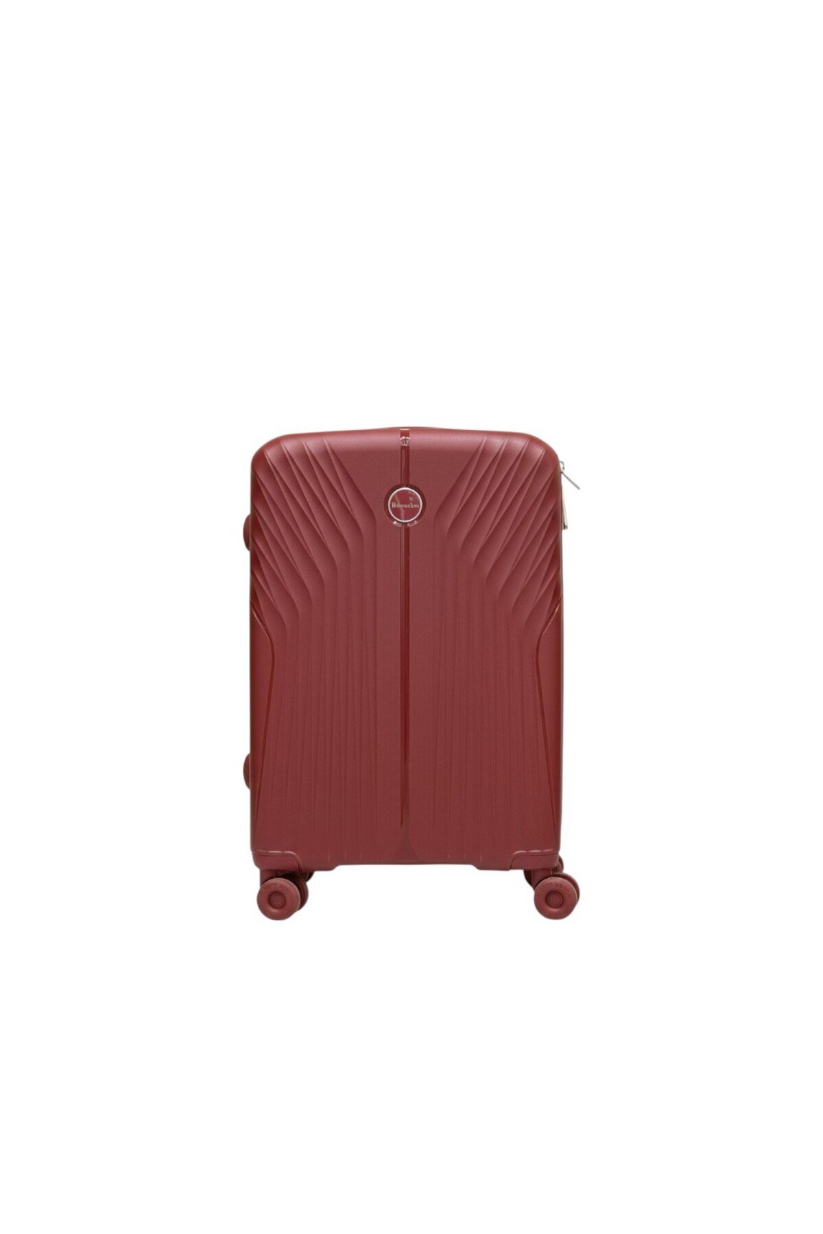 Unisex Bordo Trolley 50 Cm Valiz 14bnt8010-03-br