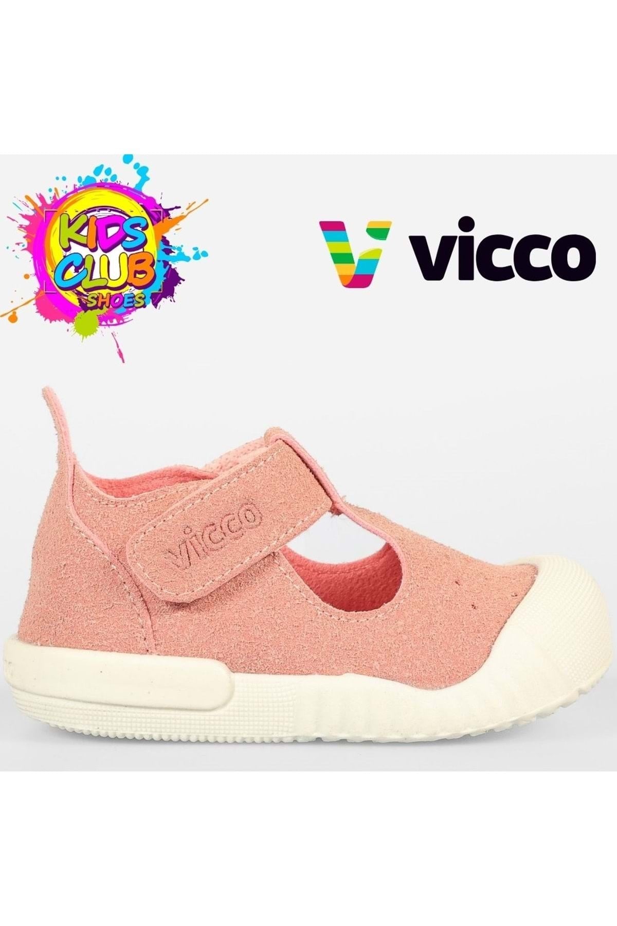 Vicco Loro II İlk Adım Bebek Ortopedik Çocuk Spor Ayakkabı PUDRA