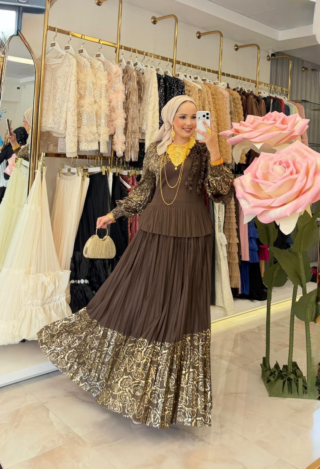 GÜL ELBİSE