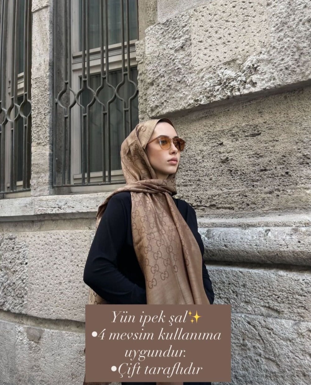 yün ipek şal