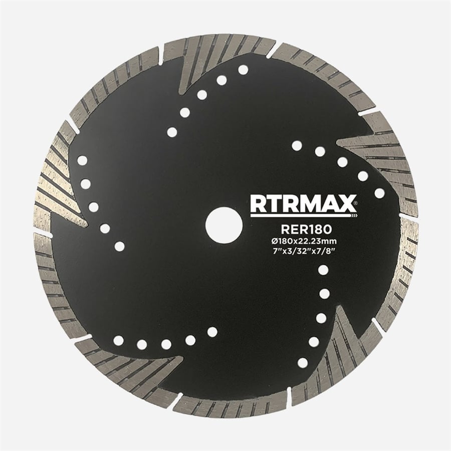 115 TURBO ELMAS TESTERE EKSTRA UZUN SEGMENTLİ RTRMAX