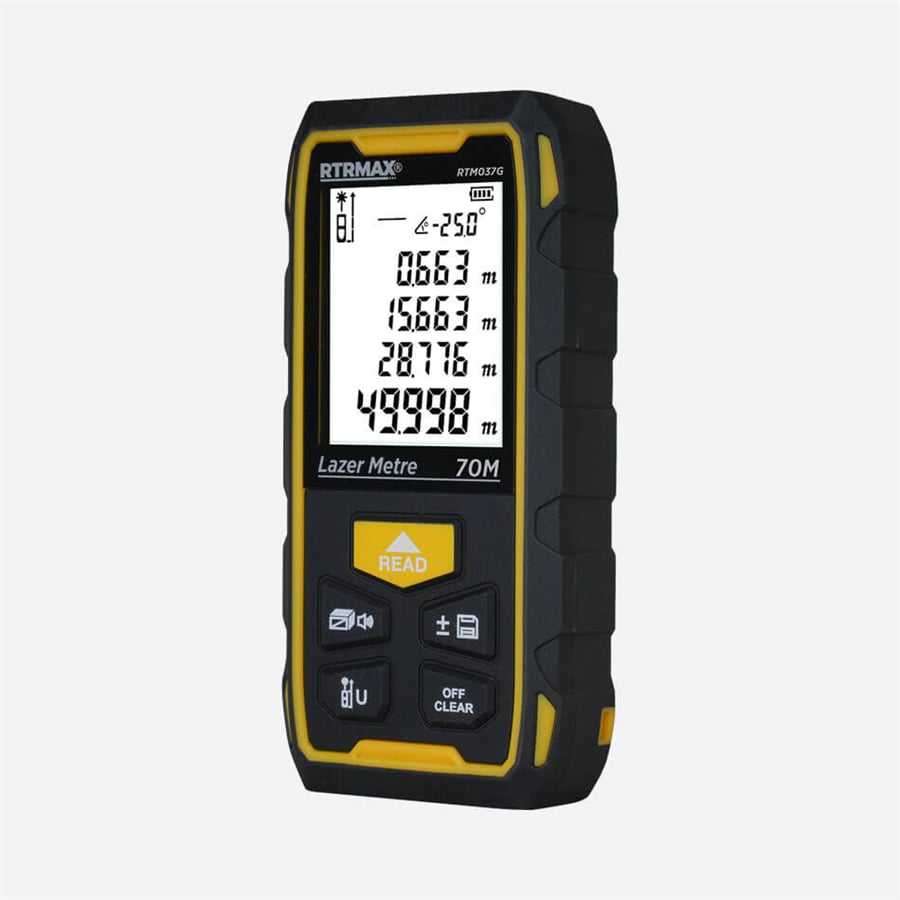 70 Mt ŞARJLI YEŞİL LAZER MESAFE ÖLÇER RTRMAX