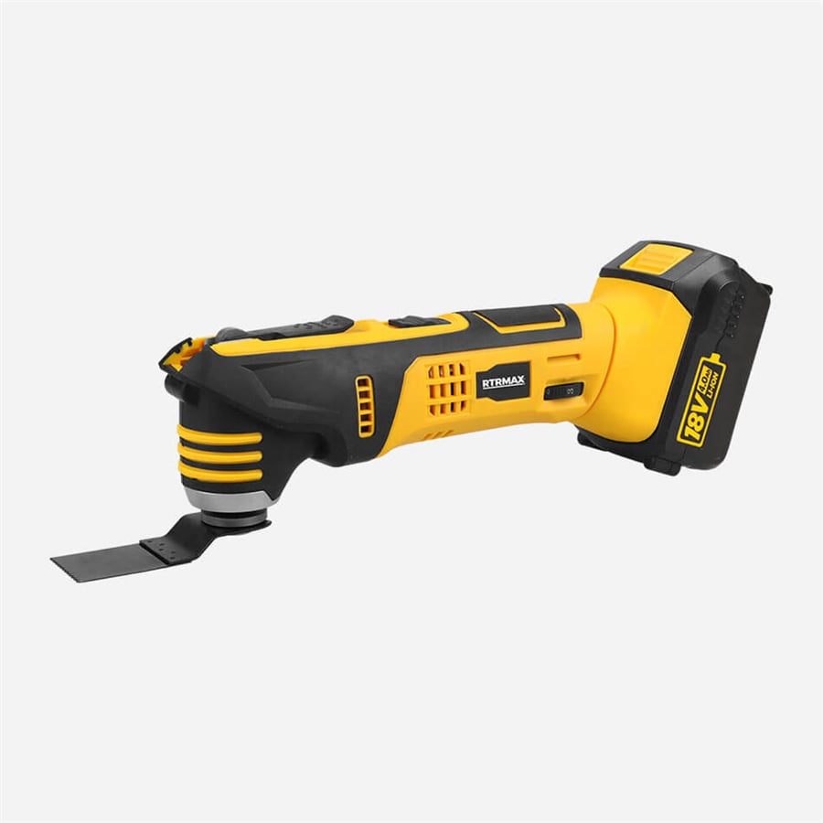 AKÜLÜ ÇOK AMAÇLI KESİCİ (RASPALAMA) 18V 4.0 AH TEK AKÜ RTRMAX X-LION