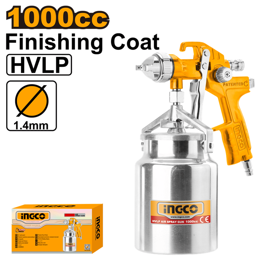 Boya Tabancası HVLP 1000CC Alttan Depo