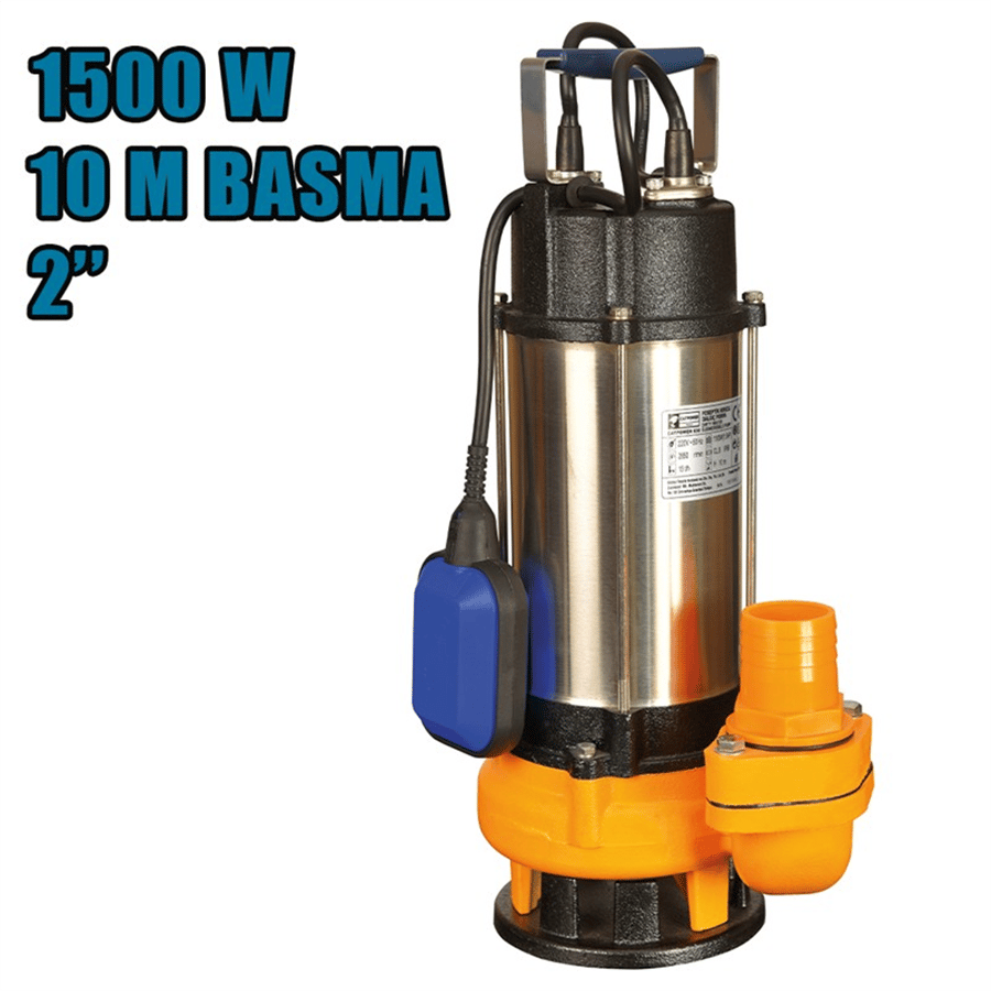 FOSEPTİK KIRICILI DALGIÇ POMPA 2 HP