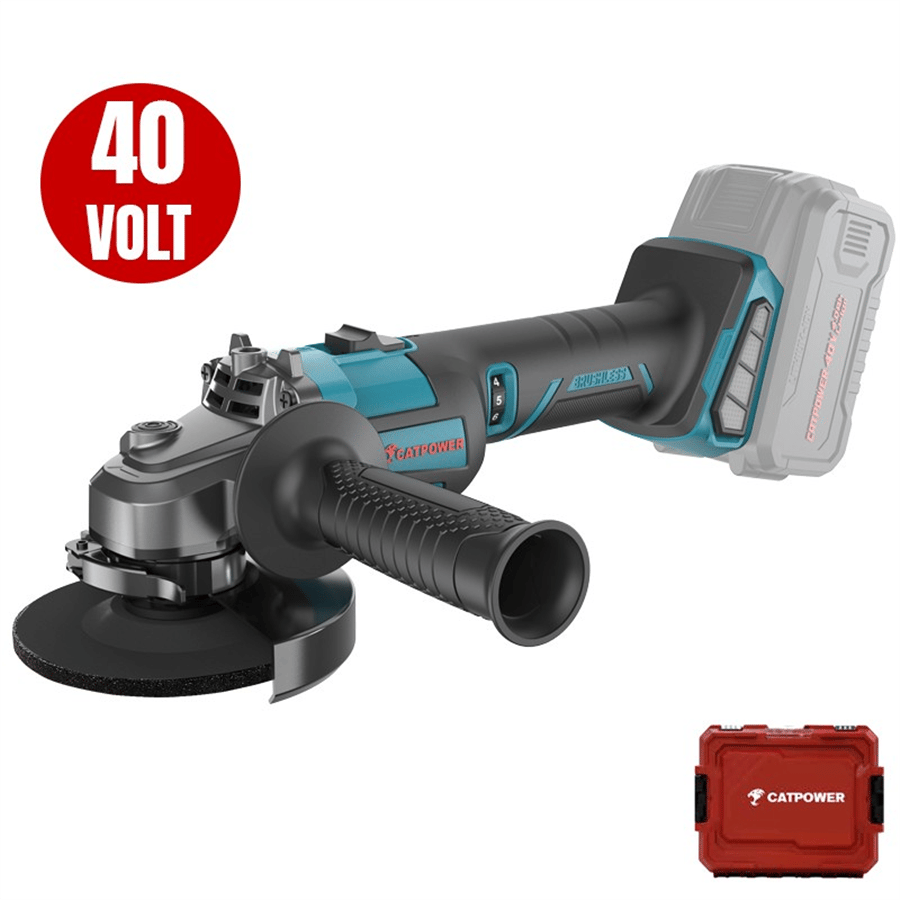 KÖMÜRSÜZ AKÜLÜ AVUÇ TAŞLAMA 125 MM Lİ-İON 40V