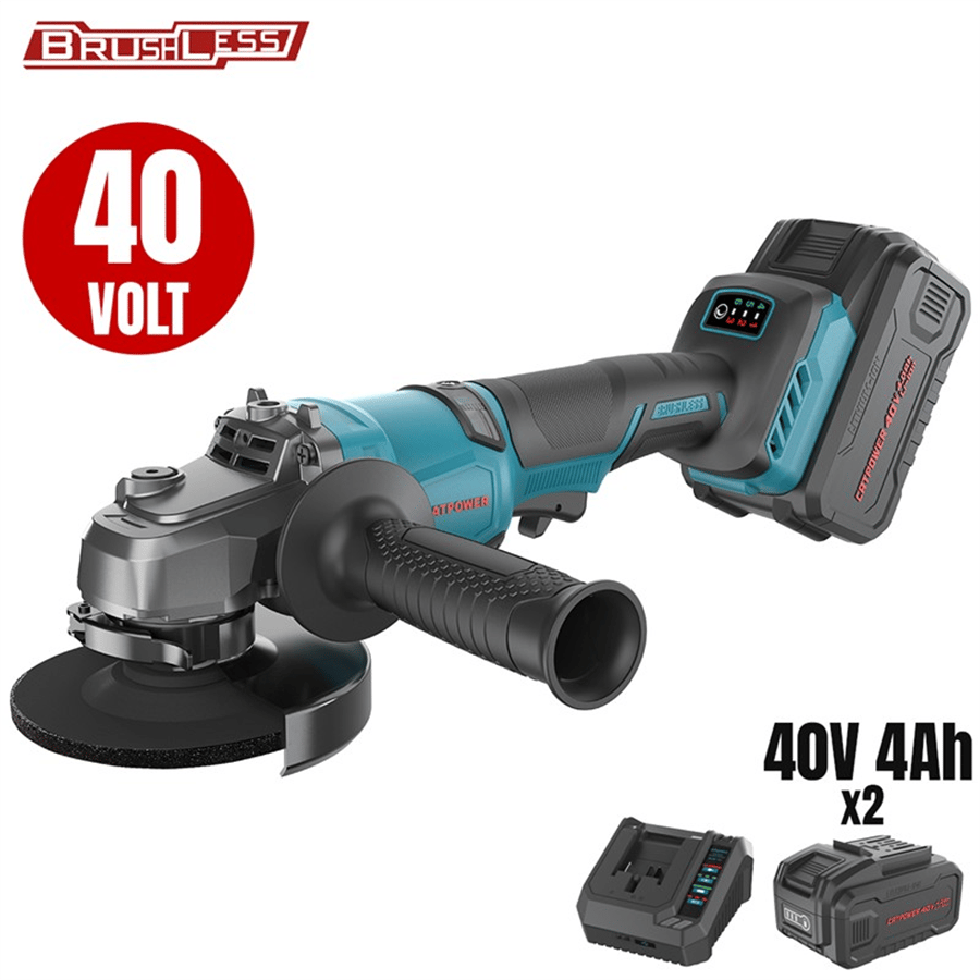 KÖMÜRSÜZ AKÜLÜ AVUÇ TAŞLAMA 150 MM Lİ-İON 40V