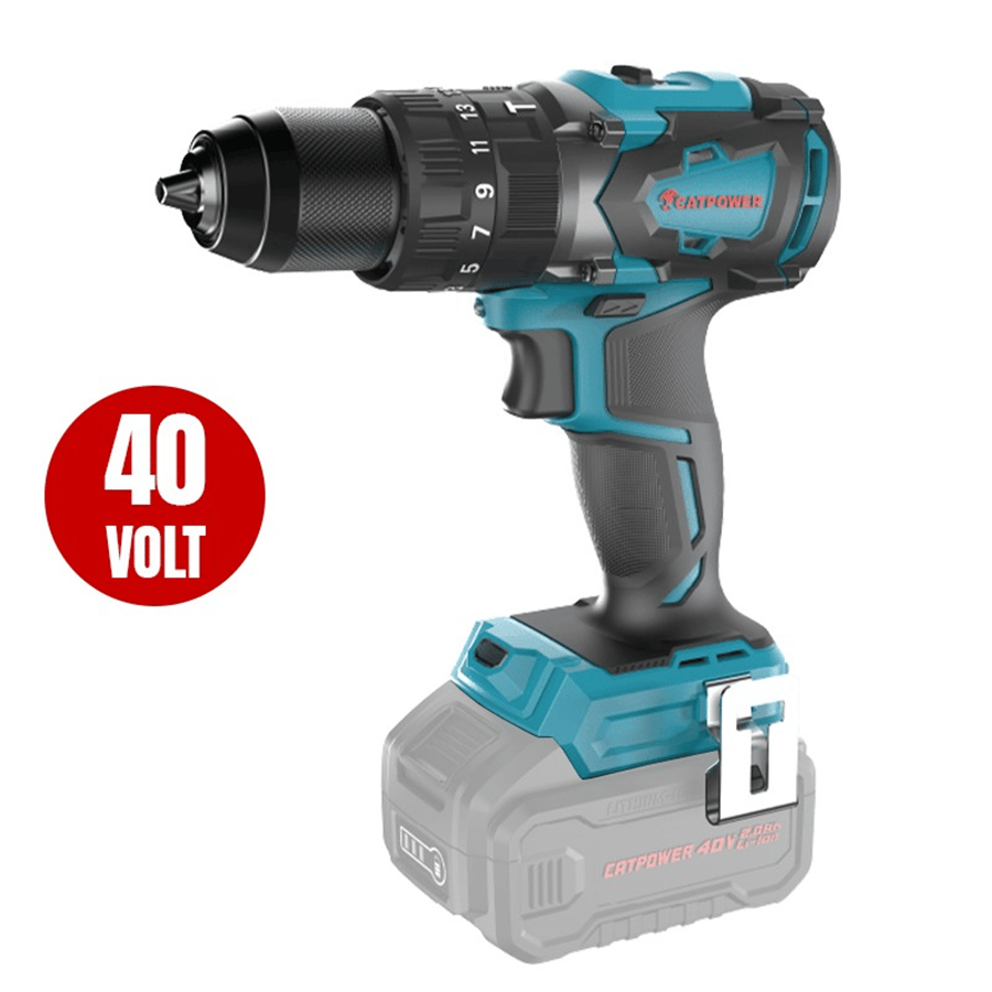KÖMÜRSÜZ AKÜLÜ DARBELİ VİDALAMA Lİ-İON 40V 90NM