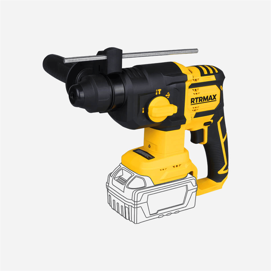 KÖMÜRSÜZ AKÜLÜ KIRICI-DELİCİ 20V 1.8 JUL 26MM *AKÜSÜZ* RTRMAX S-LION