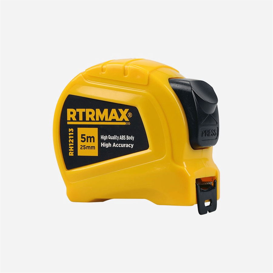 ŞERİT METRE STOPLU 5 Mt 25 mm RTRMAX