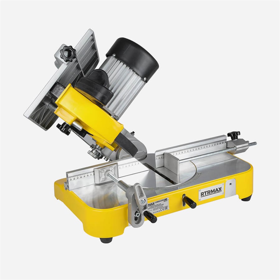 ÜSTTEN TABLALI YATARLI GÖNYE KESME MAKİNESİ 1100W  300MM İNDÜKSİYON MOTOR RTRMAX