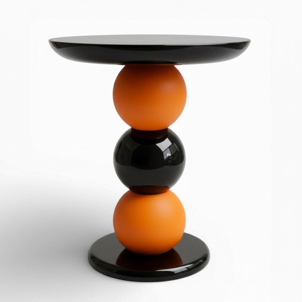 ORANGE BONBON EL İŞÇİLİĞİ MASİF SEHPA