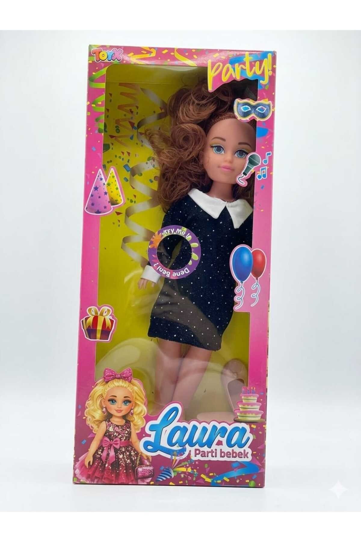 Laura parti bebek/33 cm sesli kız bebek