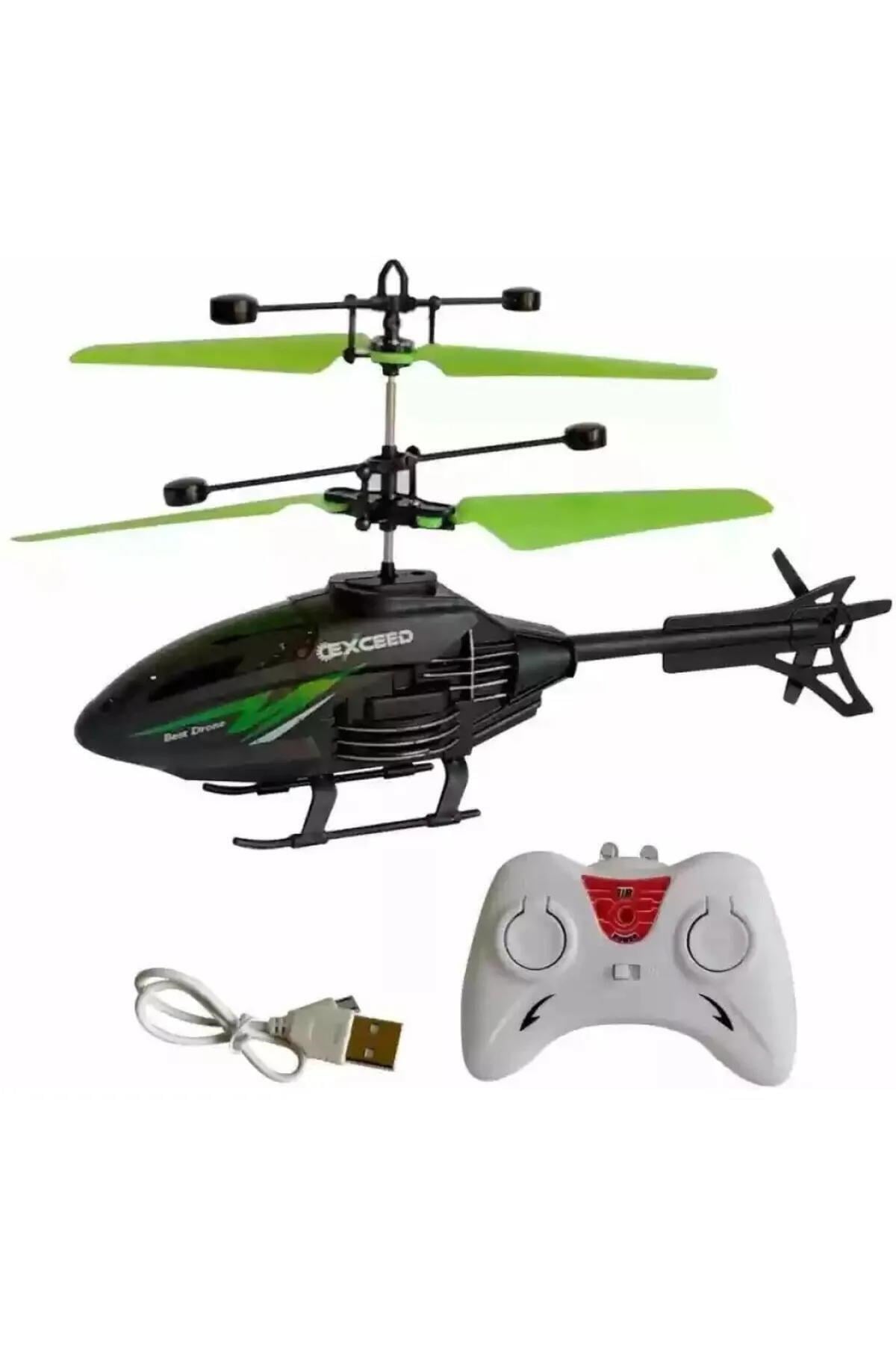 Oyuncak El Sensörlü Uçan Helikopter Şarjlı. Hareket Sensörlü