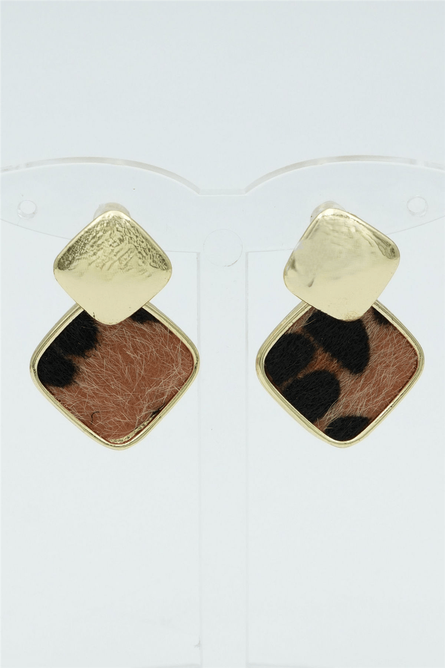 Özgün Tasarımlı  Premium Küpe Gold