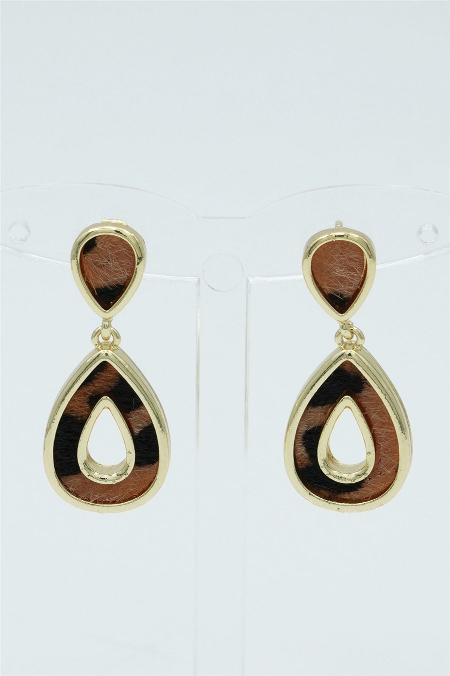 Özgün Tasarımlı  Premium Küpe Gold