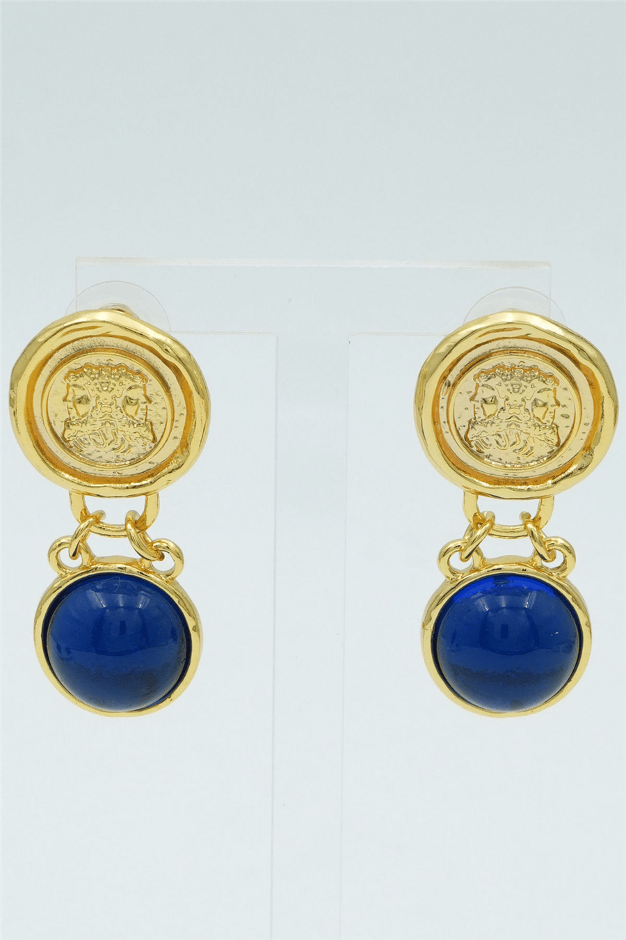 Özgün Tasarımlı  Premium Küpe Gold