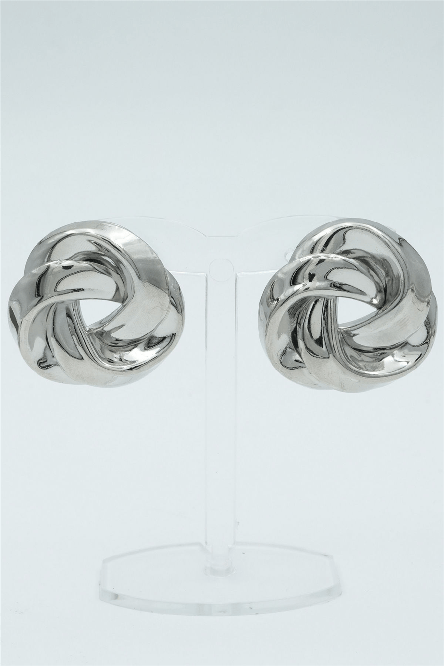Özgün Tasarımlı  Premium Küpe Silver