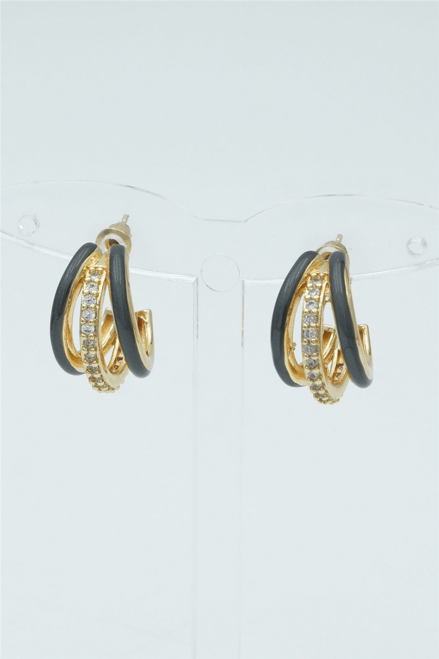 Özgün Tasarımlı  Premium Küpe Gold