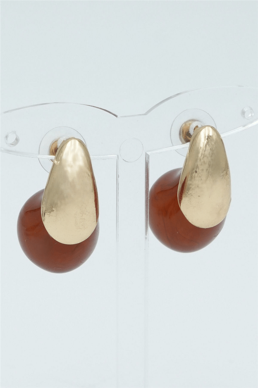 Özgün Tasarımlı  Premium Küpe Gold
