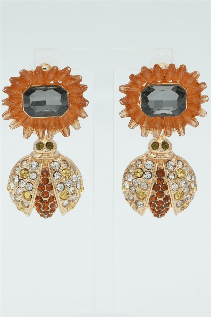 Özgün Tasarımlı  Premium Küpe Gold