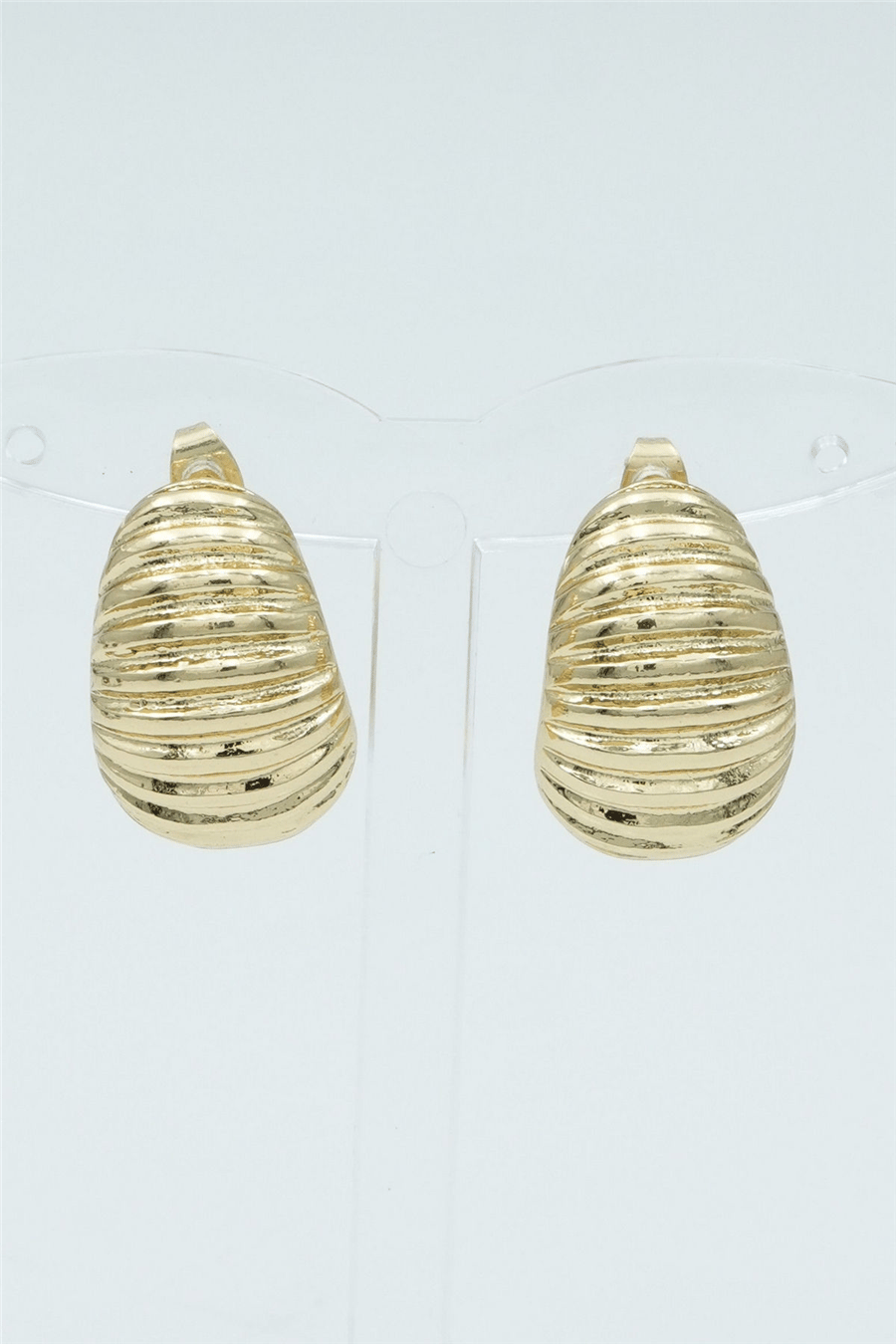 Özgün Tasarımlı  Premium Küpe Gold