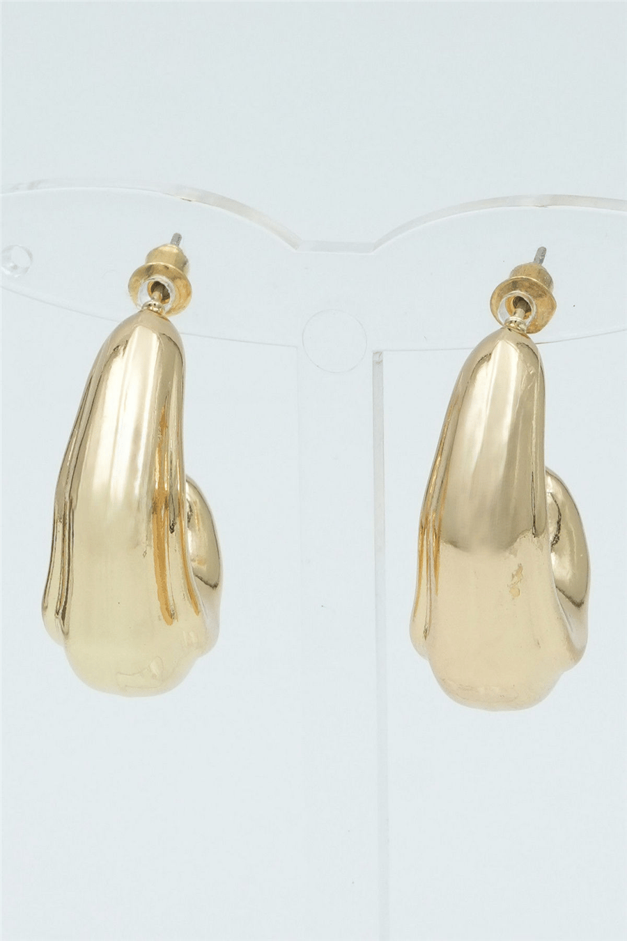 Özgün Tasarımlı  Premium Küpe Gold
