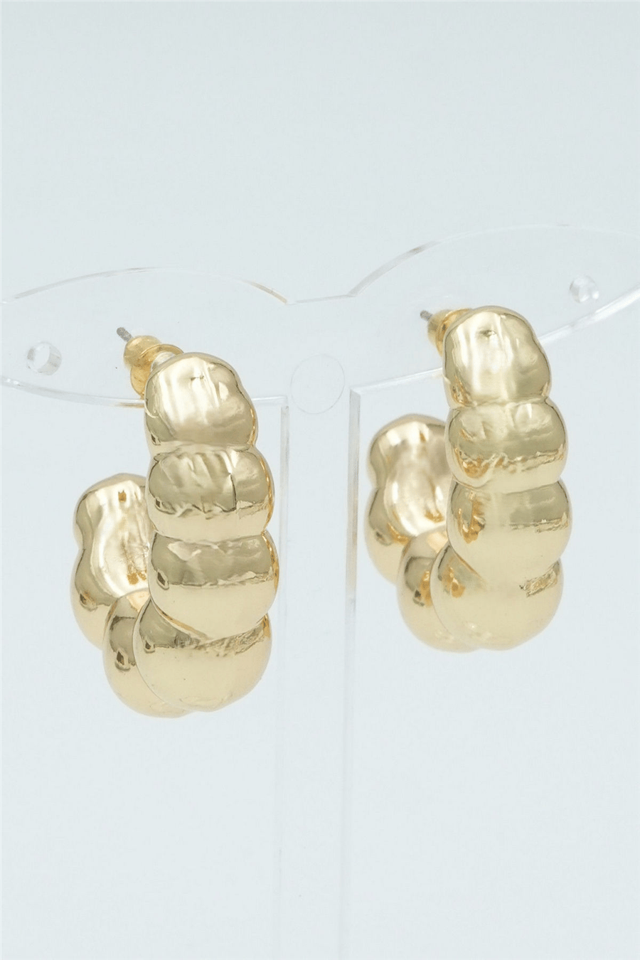 Özgün Tasarımlı  Premium Küpe Gold