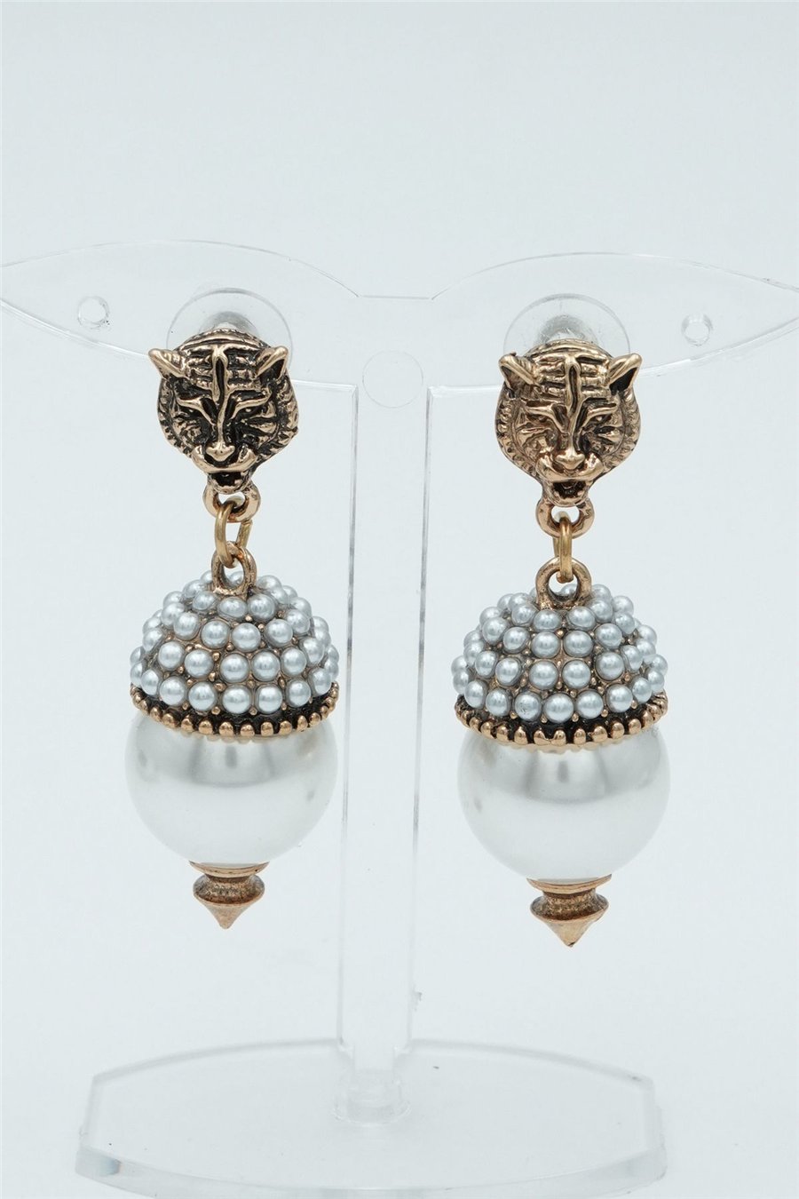 Özgün Tasarımlı  Premium Küpe Silver