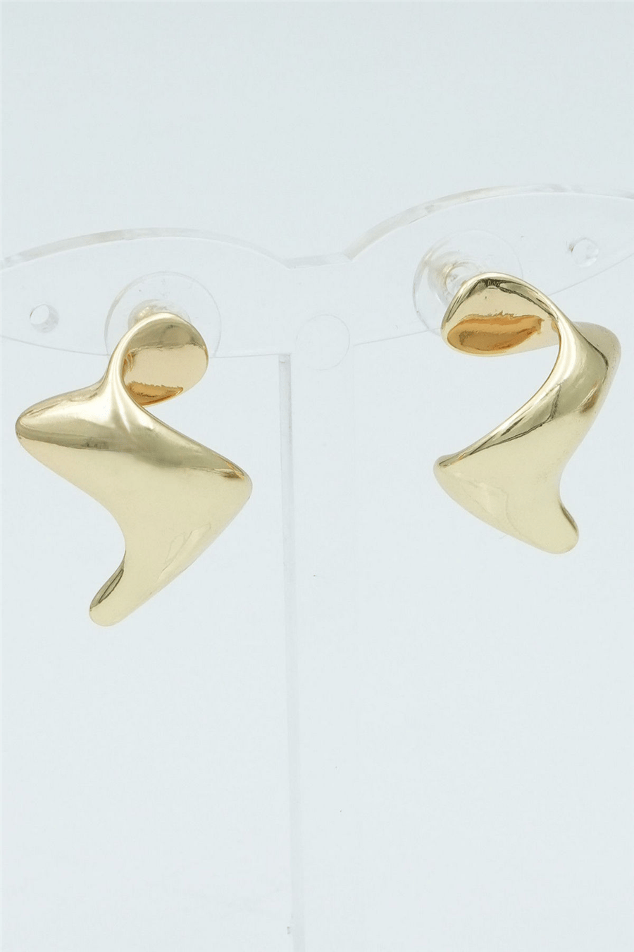 Özgün Tasarımlı  Premium Küpe Gold