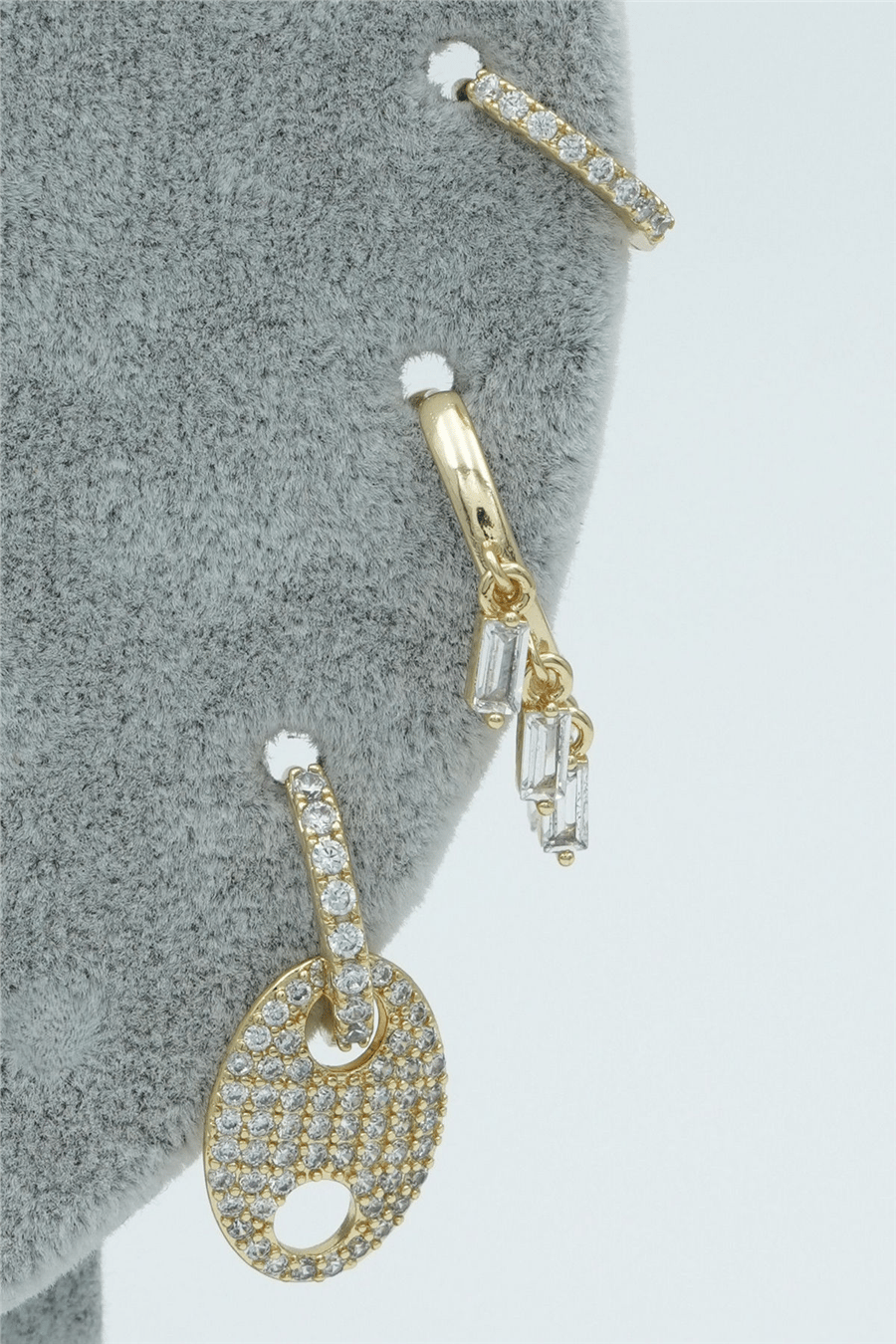 Premium Çoklu Küpeler Gold