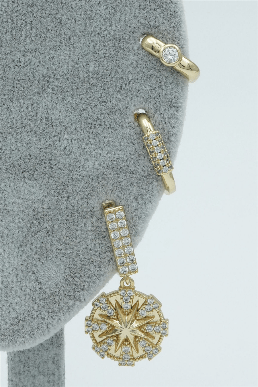 Premium Çoklu Küpeler Gold