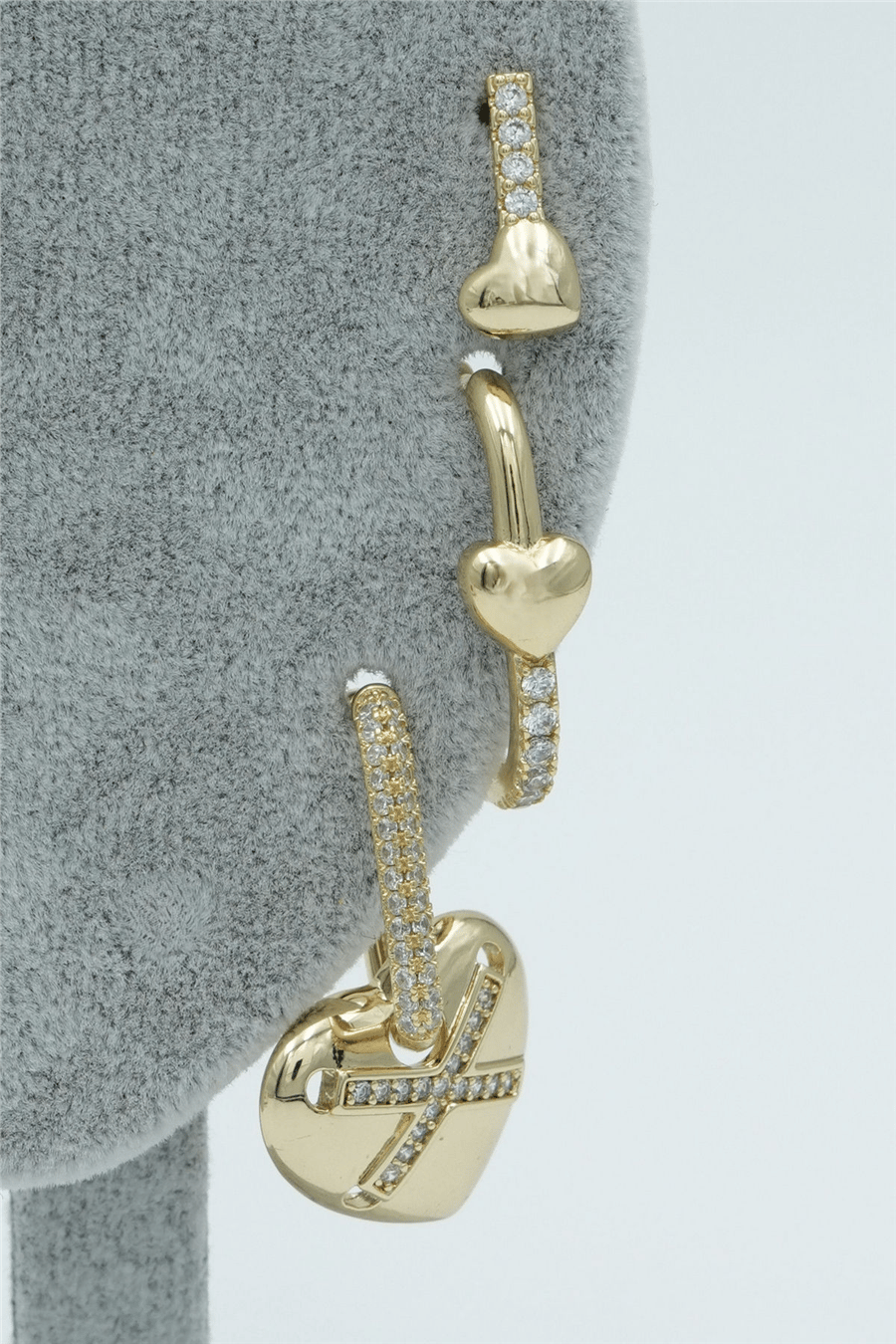 Premium Çoklu Küpeler Gold