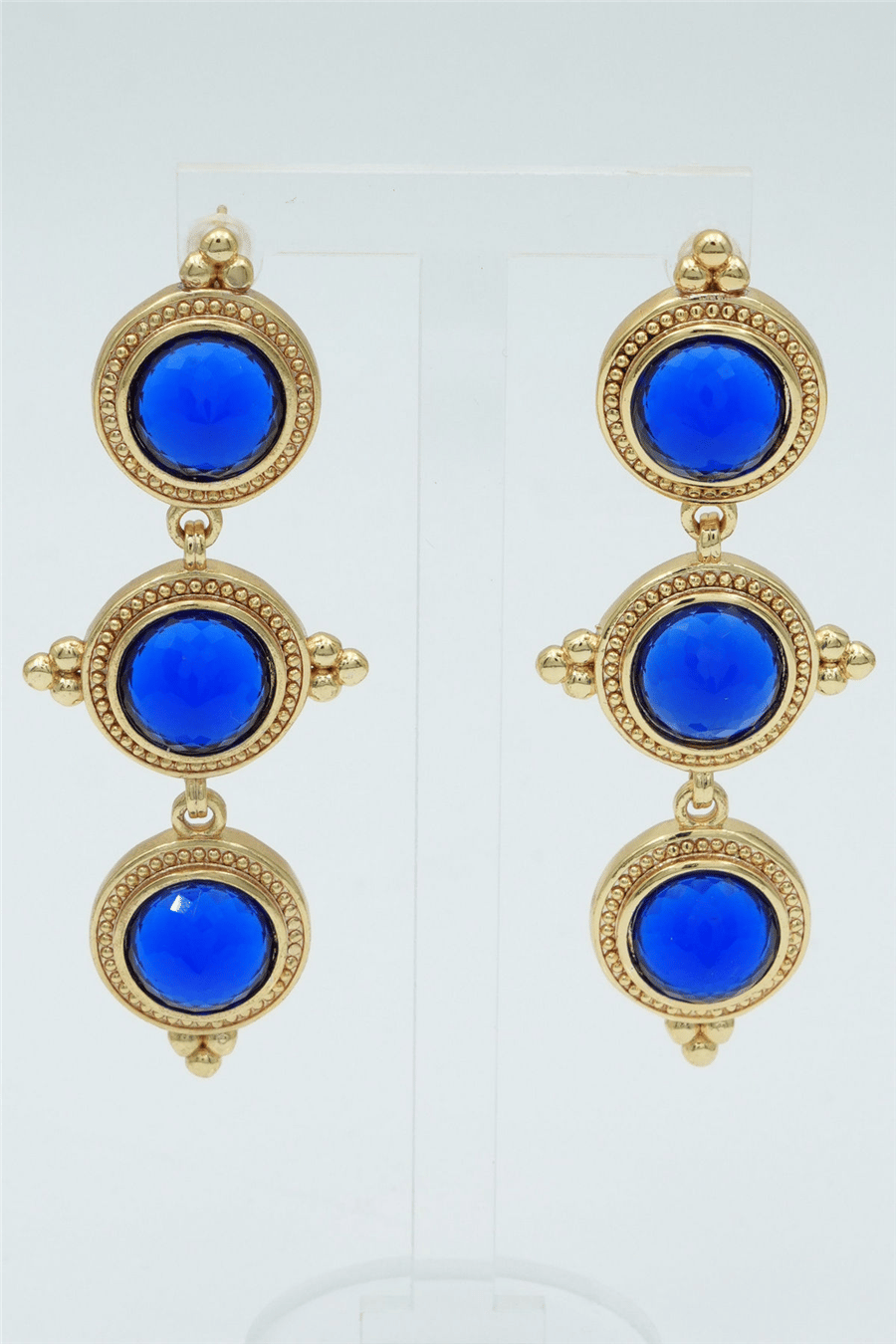 Özgün Tasarımlı  Premium Küpe Gold
