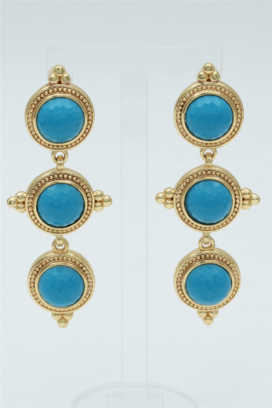 Özgün Tasarımlı  Premium Küpe Gold