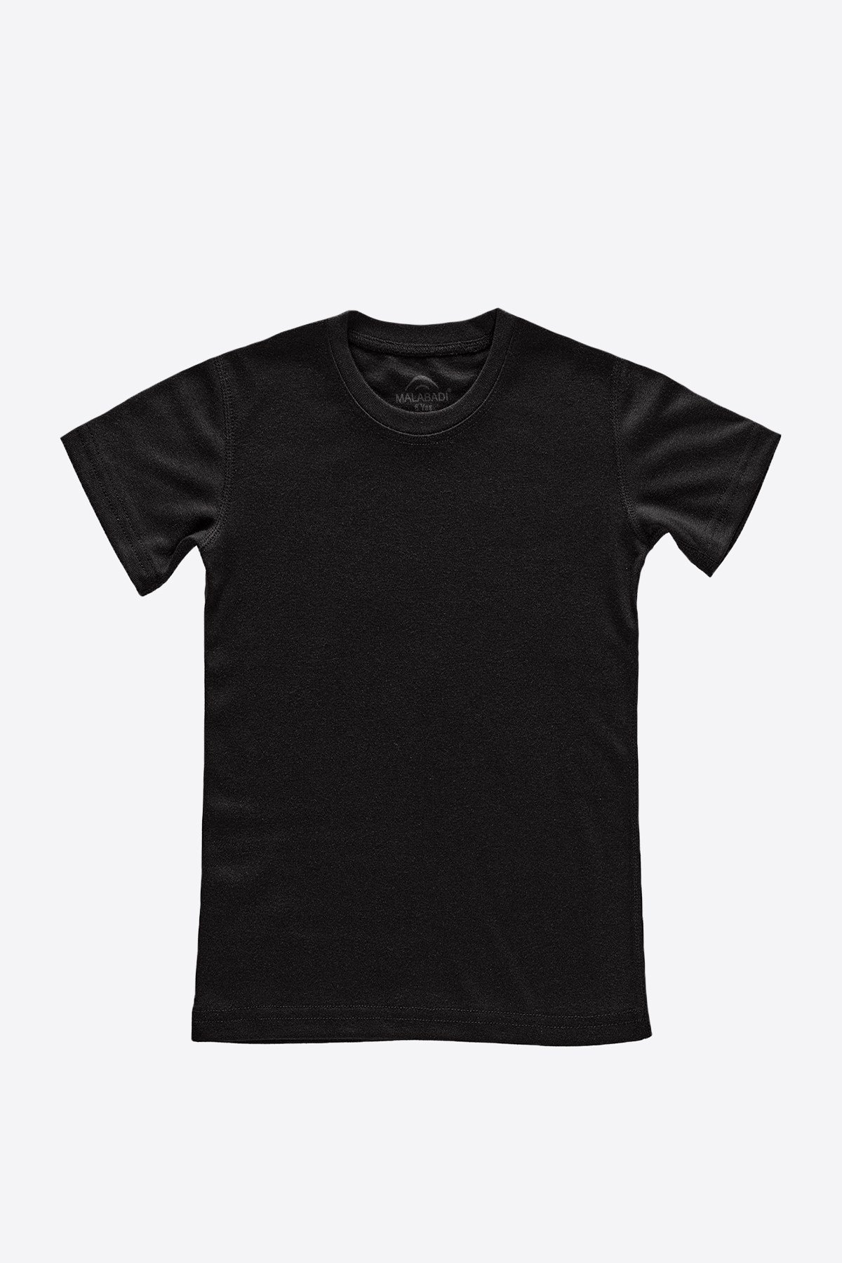 Unisex Çocuk Siyah Kısa Kollu Viloft Termal Üst Içlik 90402