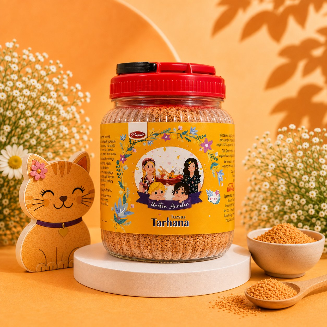  Tarhana 1 Kg( Domatessiz)(İlave Tuzsuz)