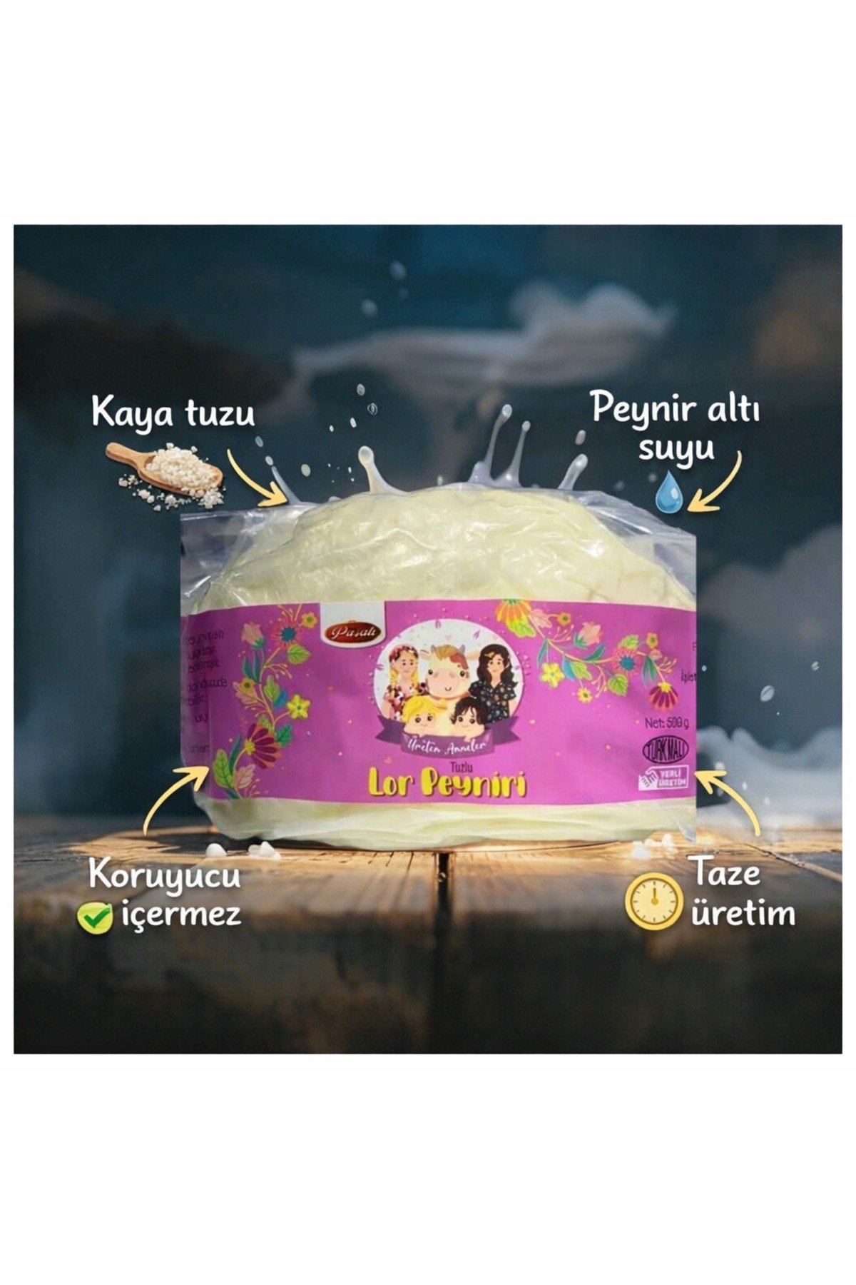 Tuzlu Lor Peyniri 500 gr