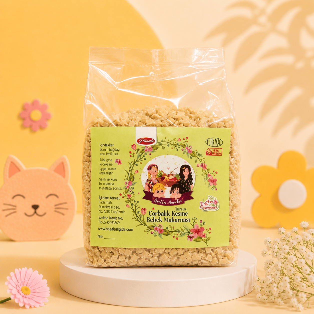 Yumurtasız Kesme Çorbalık Makarna 500 Gr