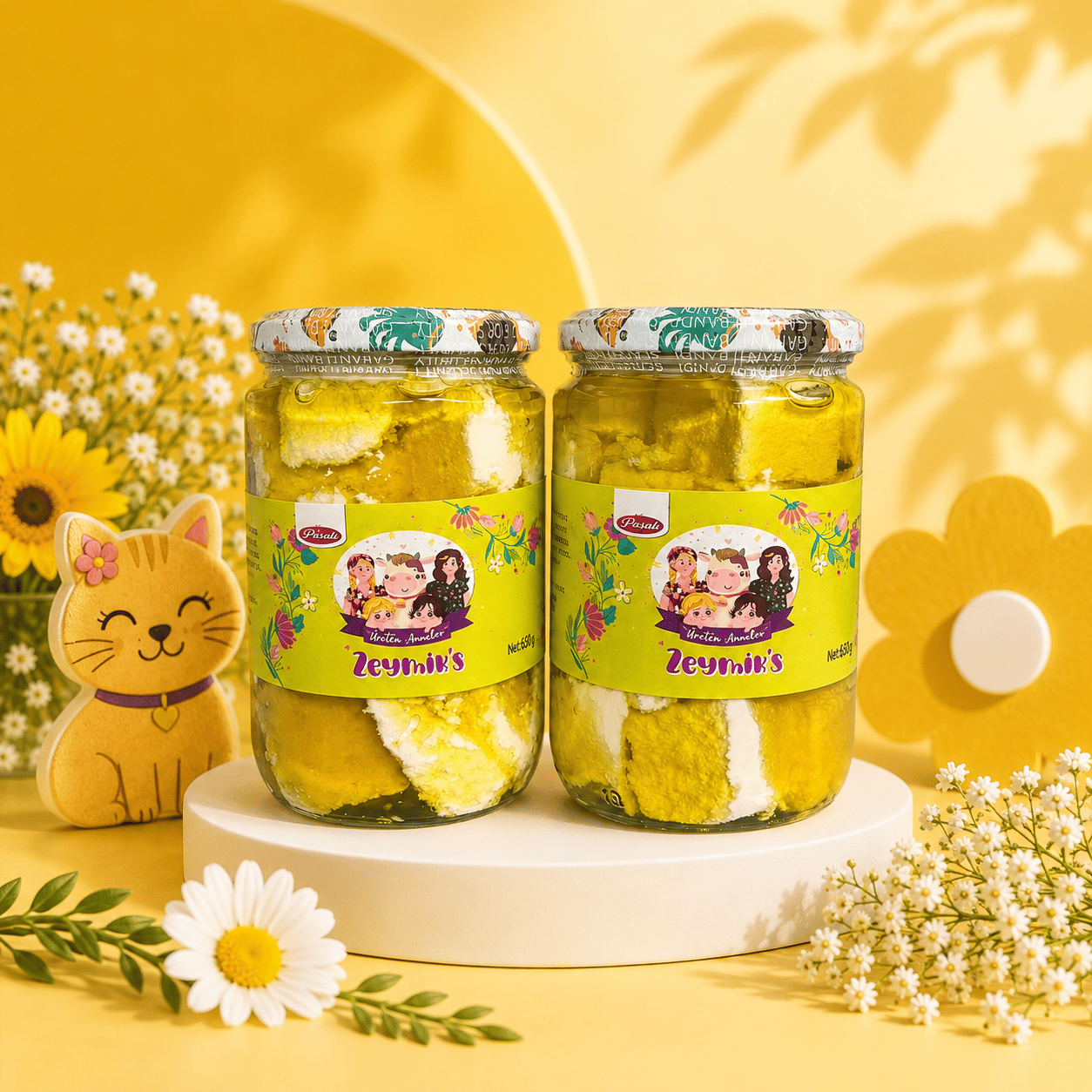 ZEYMİK's (Zeytinyağlı Tuzsuz Lor Peyniri) 2x500 gr