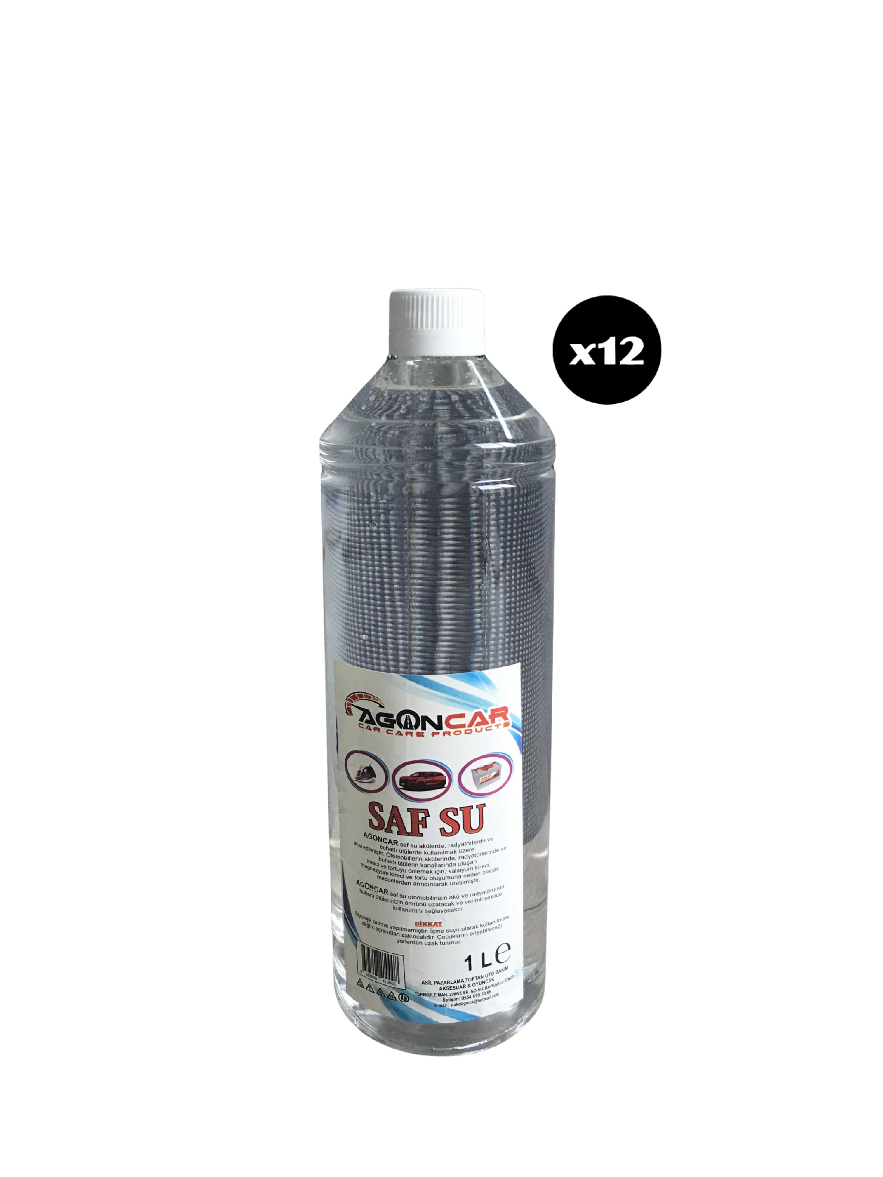 AGONCAR SAF SU 1LT 12'li