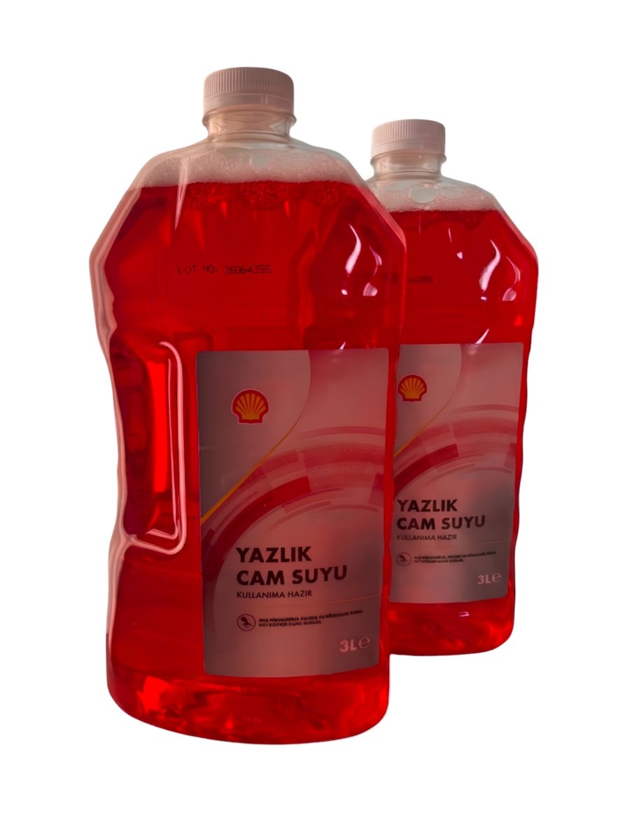 Shell Yazlık Cam Suyu 3 Lt 2 Adet