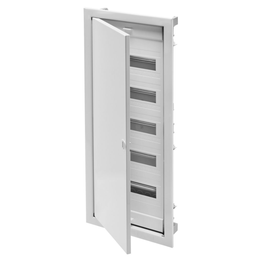 GW40155N - SIVA ALTI 60 MODÜL METAL KAPAK - METAL ÇERÇEVE BOŞ SİGORTA KUTUSU