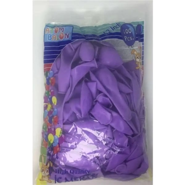11'' METALİK MOR BALON