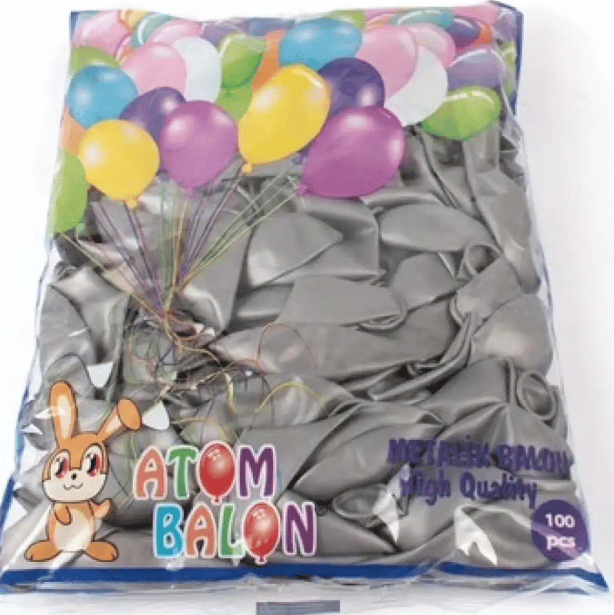 11'' METALİK SİLVER BALON
