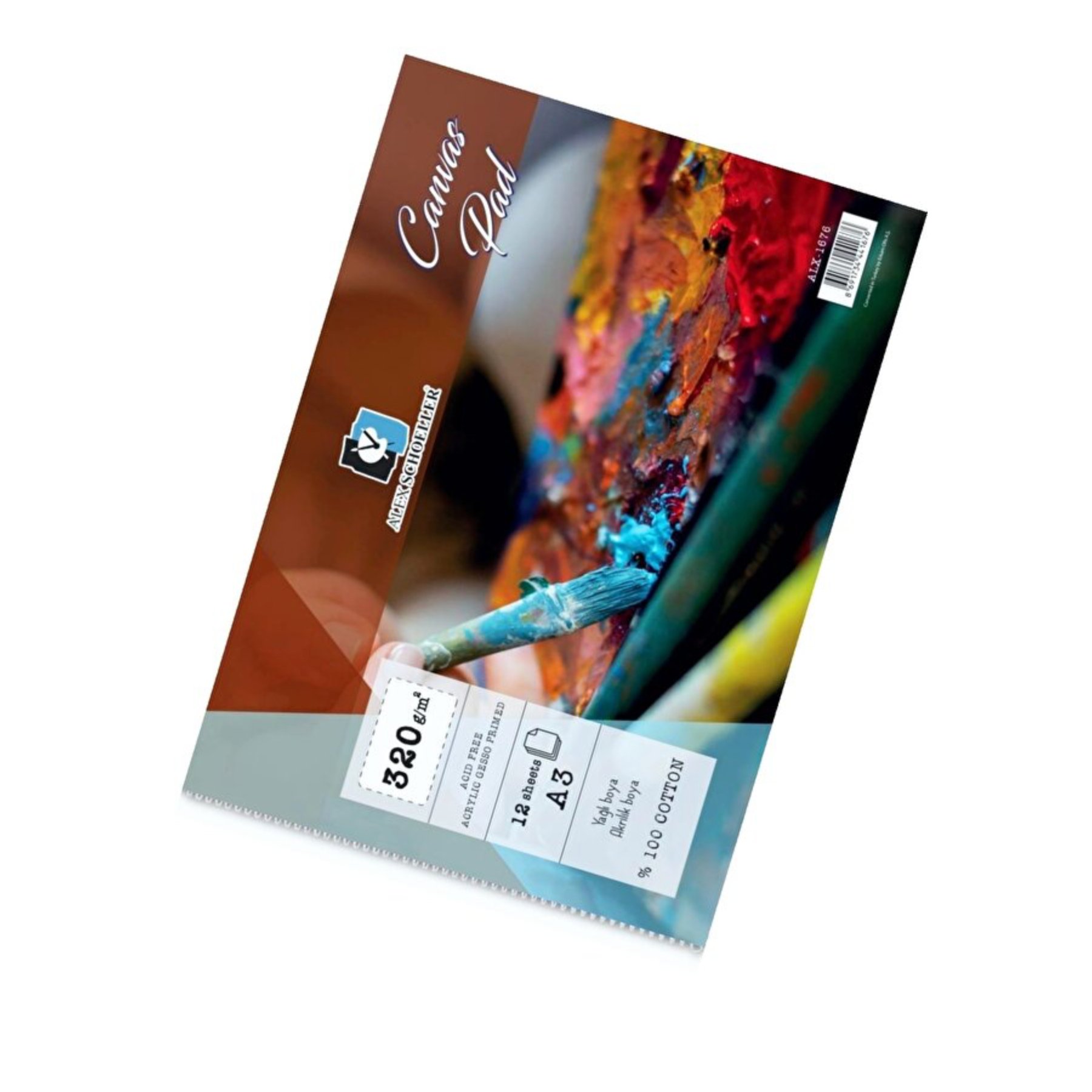 ALEX CANVAS PAD SPR A3 (1676) 320GR