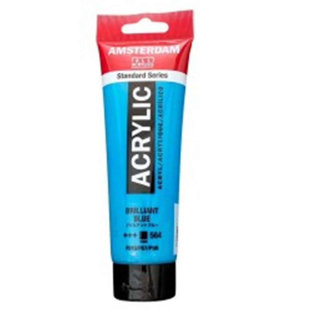 AMS AKRİLİK BOYA 120 ML BRILLANT BLUE